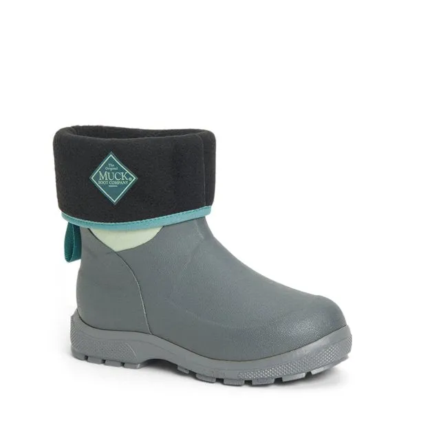 KID'S ELEMENT GRAY & TEAL FADE MUCK BOOTS