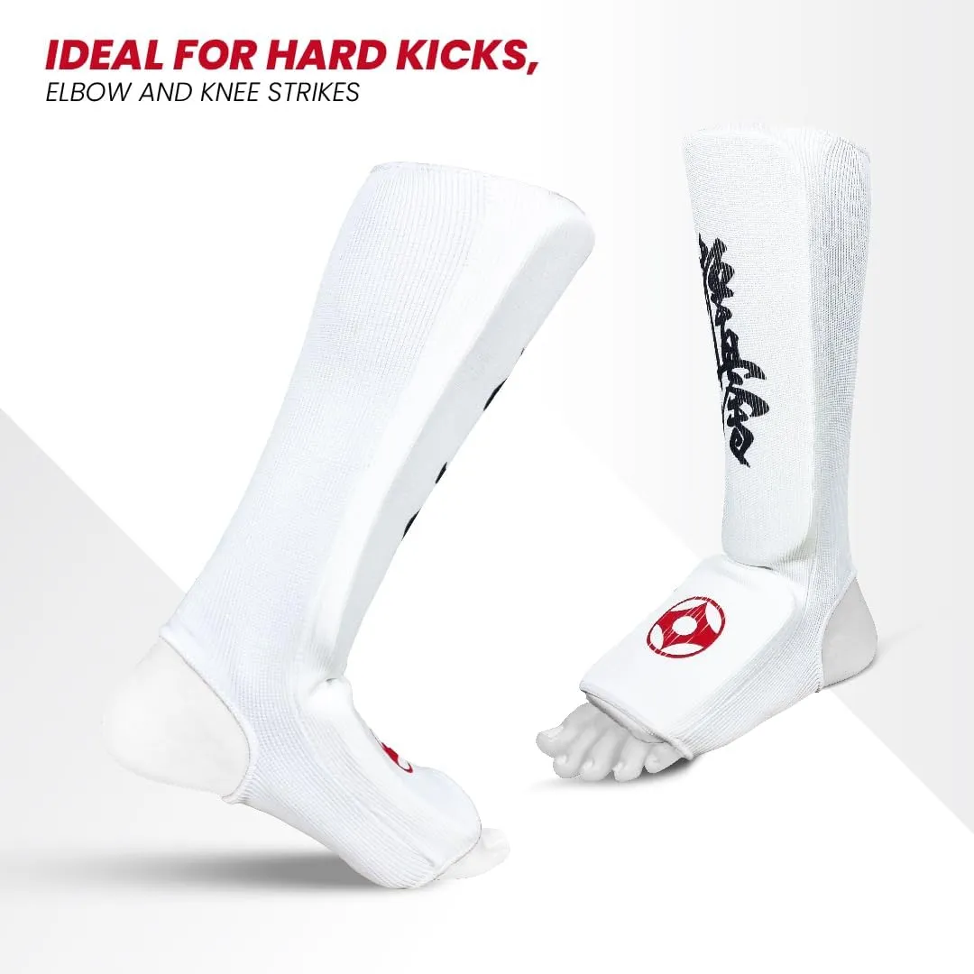 KYOKUSHIN FOOT SHIN & INSTEP GUARD FOR UNBEATABLE KICKS