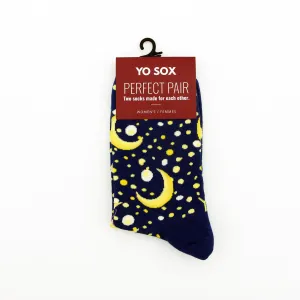 Ladies Cozy Moon Socks