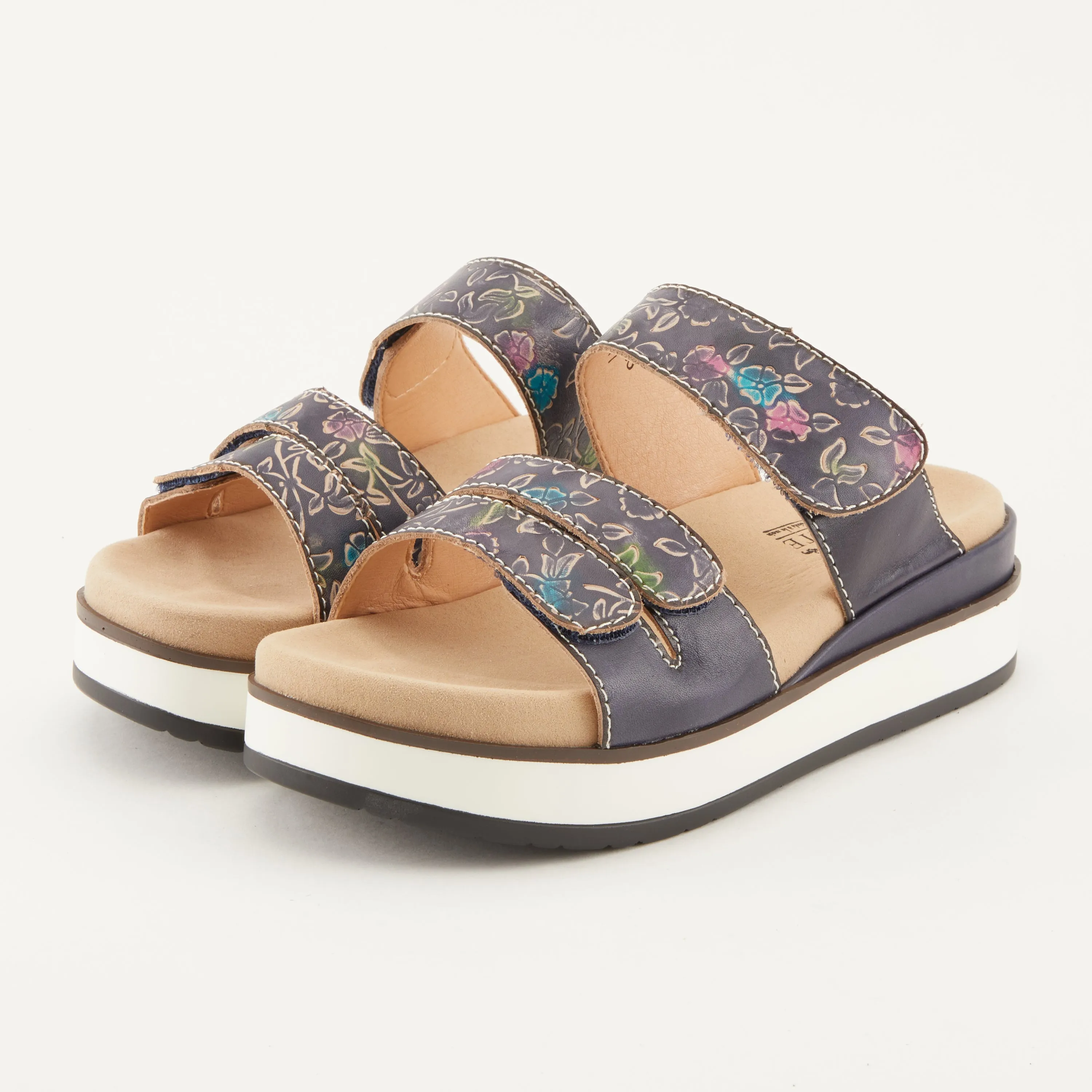 L'ARTISTE DEAREST SLIDE SANDALS