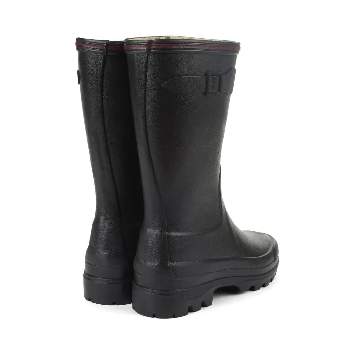 LE CHAMEAU Boots - Ladies Giverny Jersey Lined Bottillon - Black