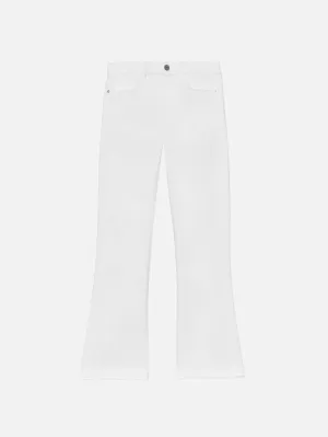 Le Crop Mini Boot -- Blanc