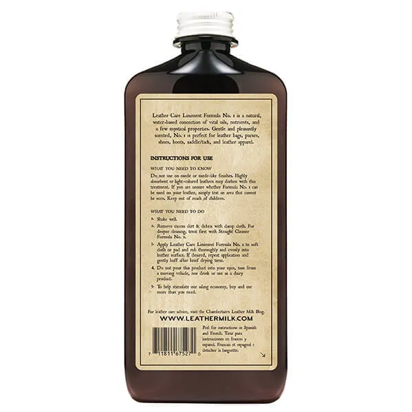 Leather Care Linement No. 1