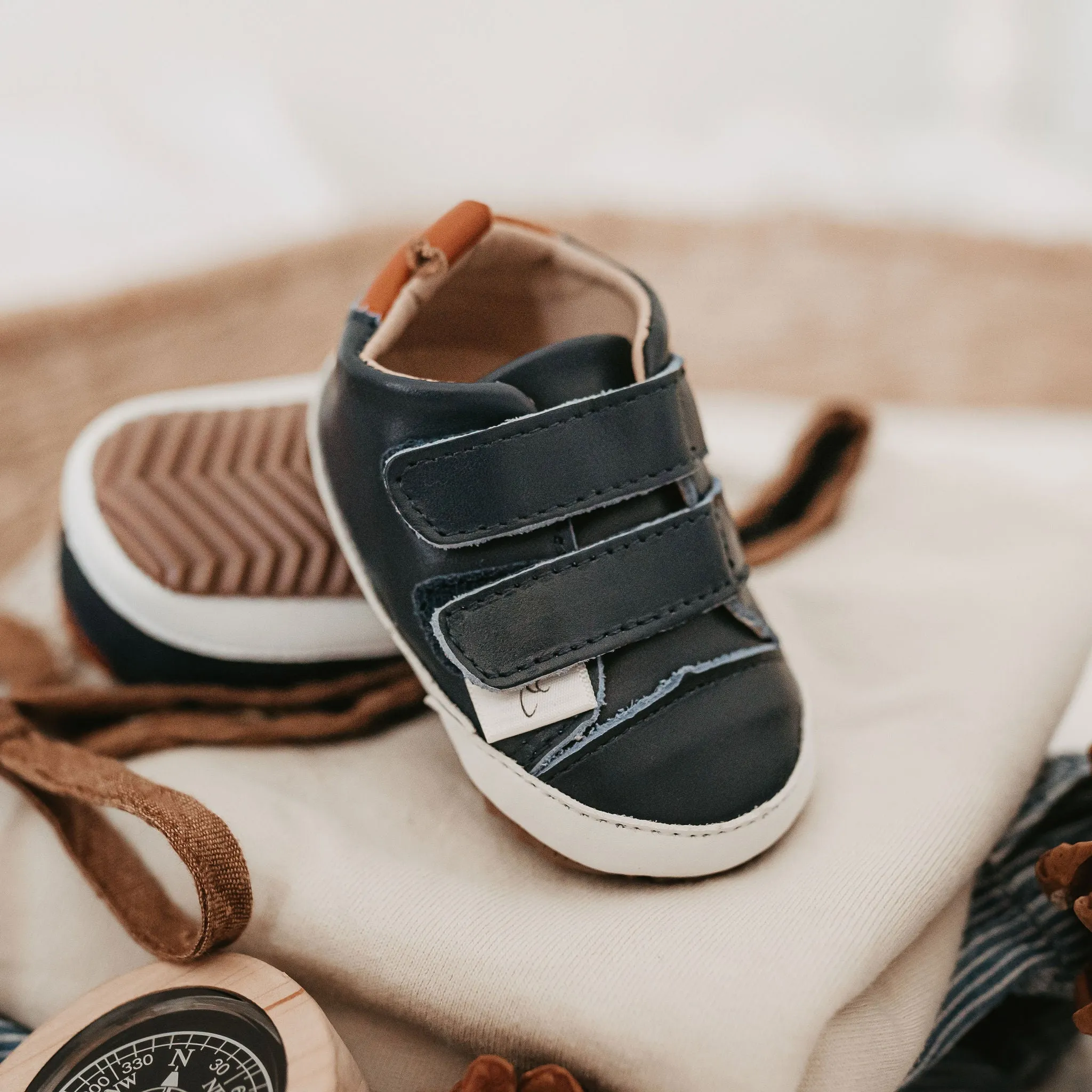 Little Love Bug Casual Navy Low Top