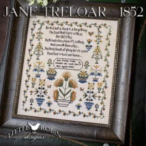 Little Robin Designs | Jane Treloar - 1852 Sampler