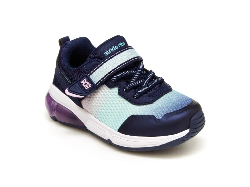 MADE2PLAY® Radiant Bounce Kid's Lighted Athletic - Navy/Multi