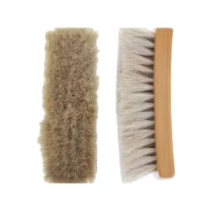 M&F Grey Horsehair Cleaner Boot Brush