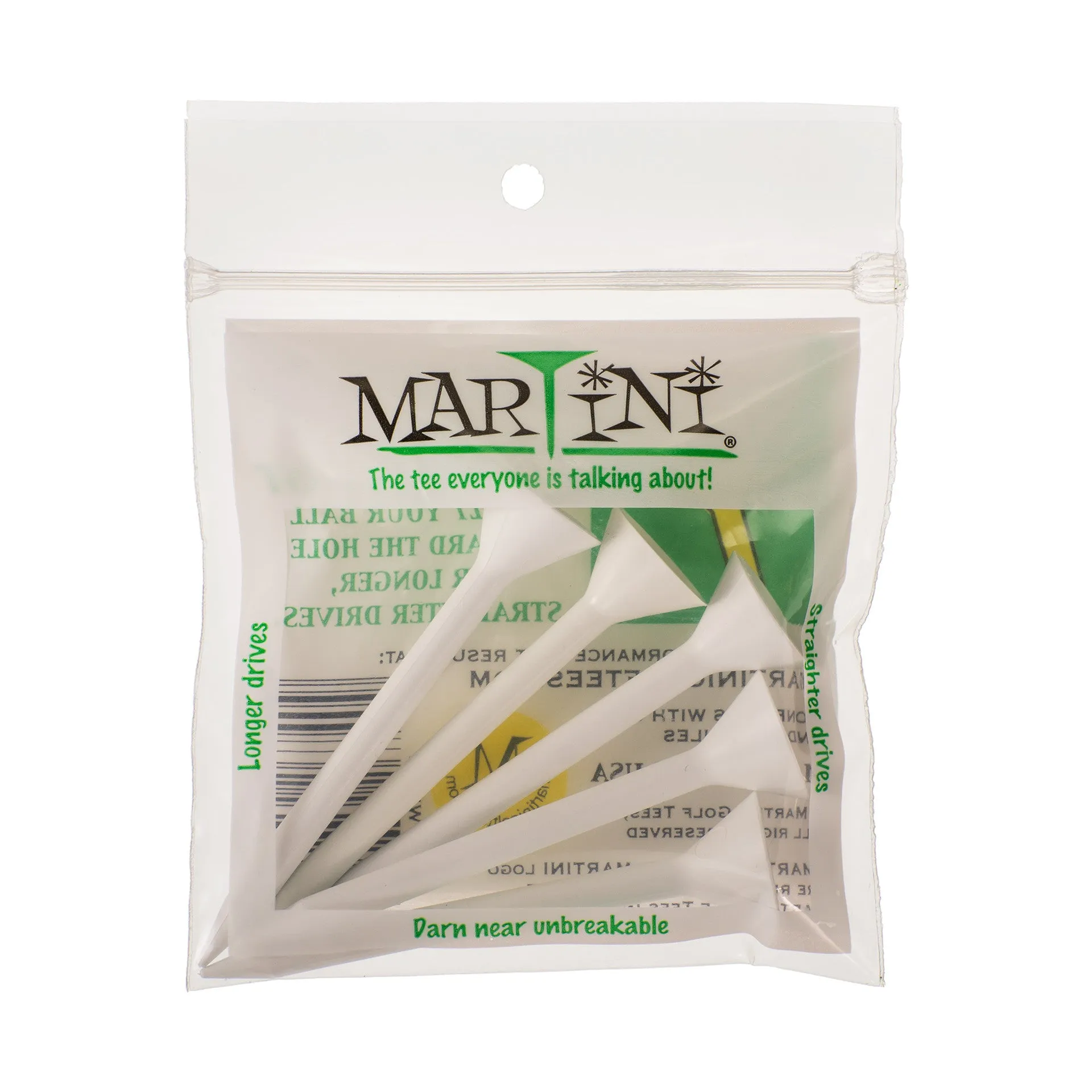 Martini 3.25" Original Golf Tees - 5 Pack