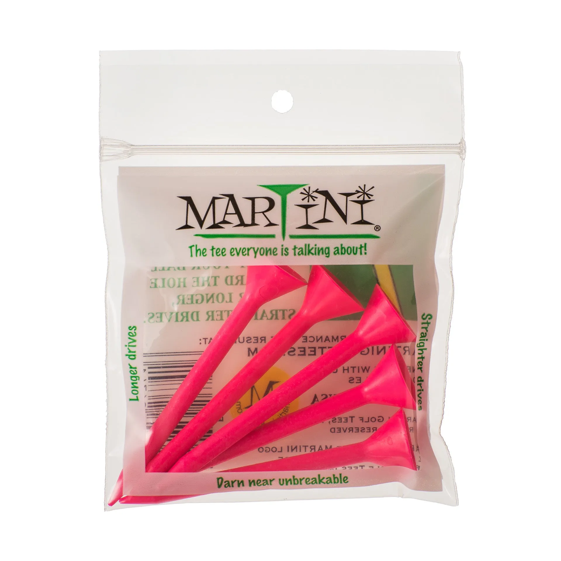 Martini 3.25" Original Golf Tees - 5 Pack