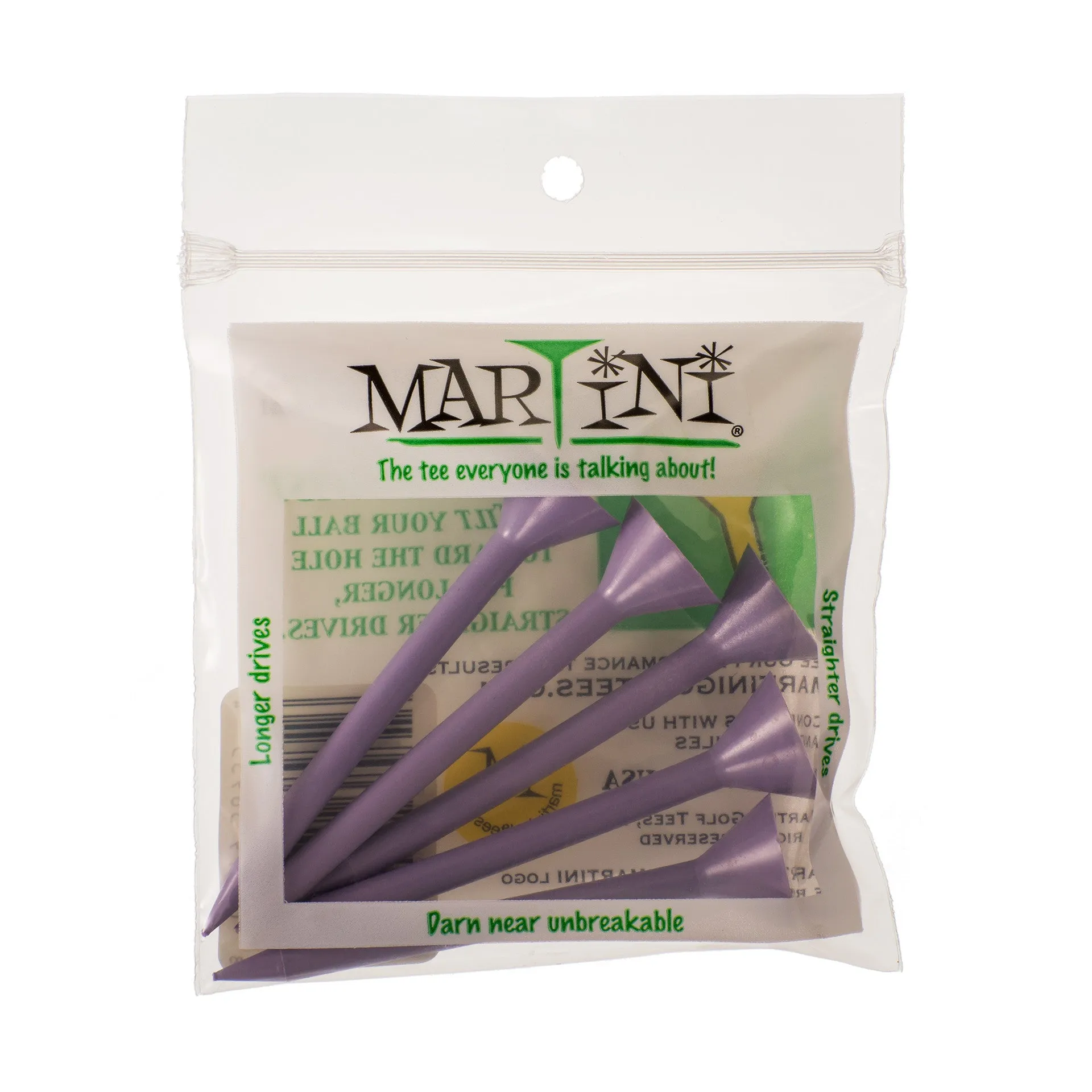 Martini 3.25" Original Golf Tees - 5 Pack