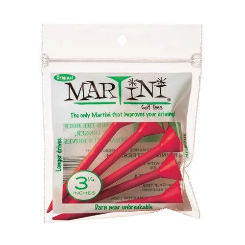 Martini 3.25" Original Golf Tees - 5 Pack