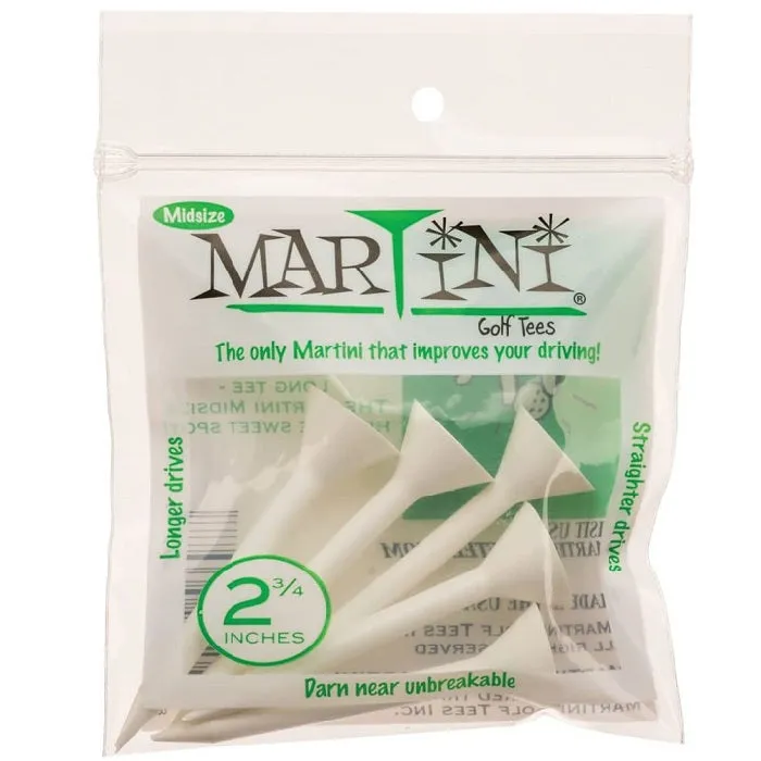 Martini Golf Tees 2.75" Midsize - 5 pack