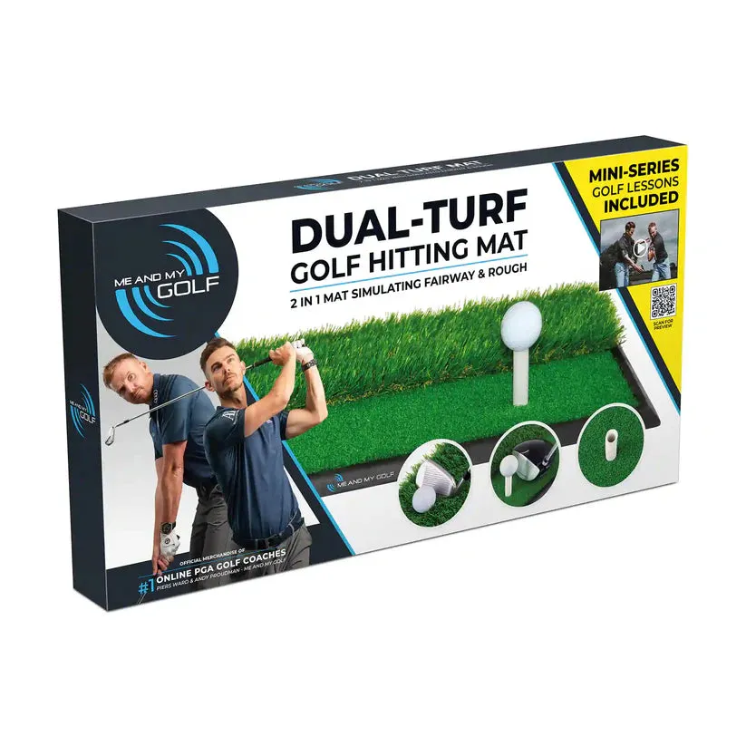 Me and My Golf Dual-Turf Golf Hitting Mat