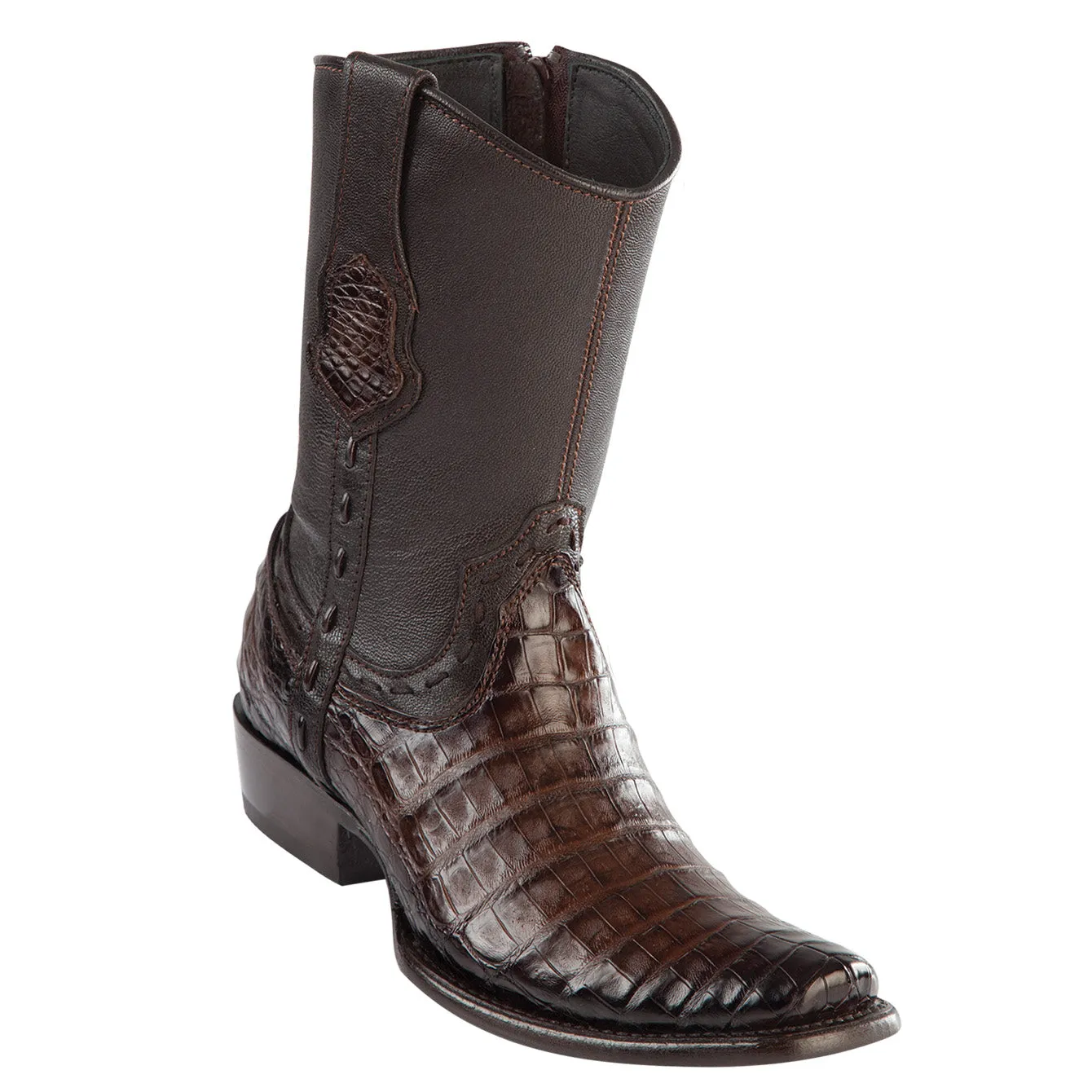 Mens Caiman Skin Boots