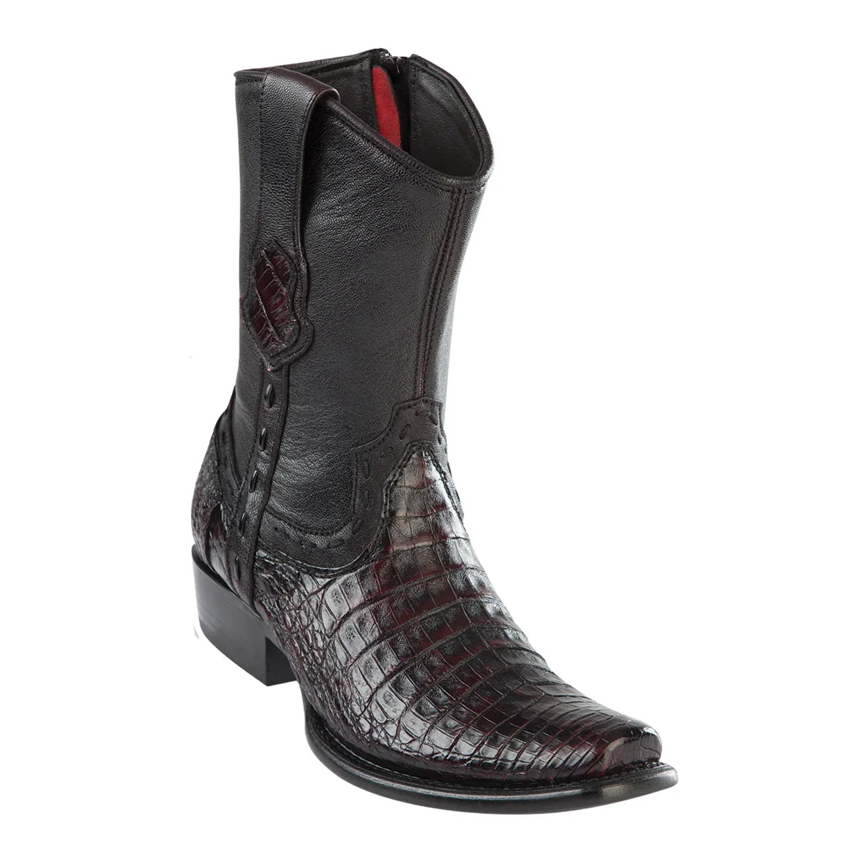 Mens Caiman Skin Boots