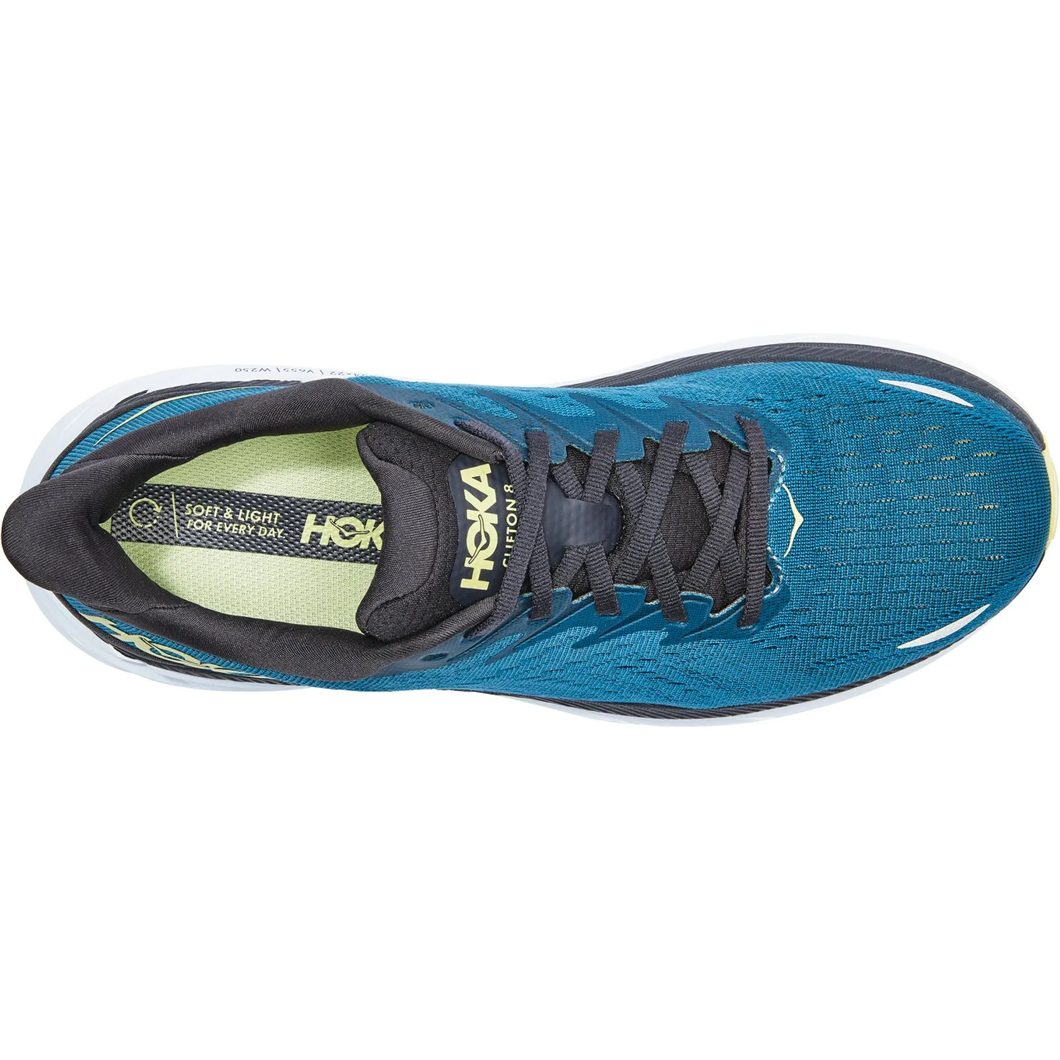 Men's Hoka One One Clifton 8 Blue Coral/Butterfly Mesh