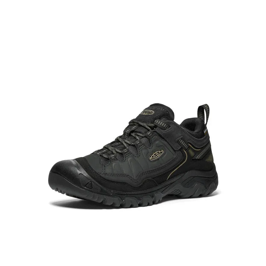 Men's Keen Targhee IV Waterproof Hiking Shoe Color: Triple Black