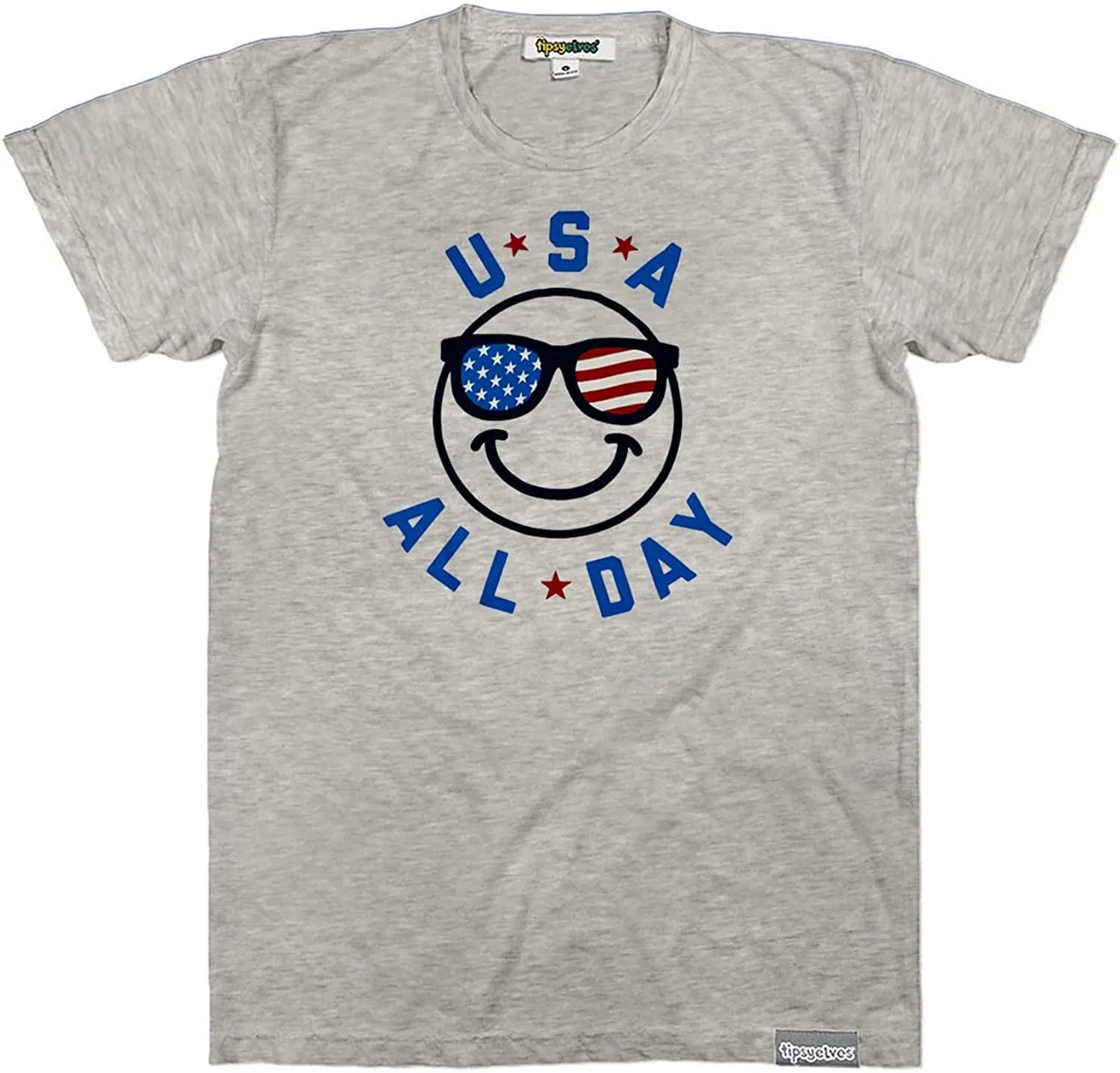 Men's Patriotic Graphic Tees for 4th of July - USA American Flag Shirts for Guys