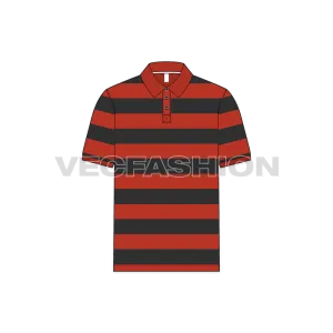 Mens Sports Golf Shirt Fashion Template