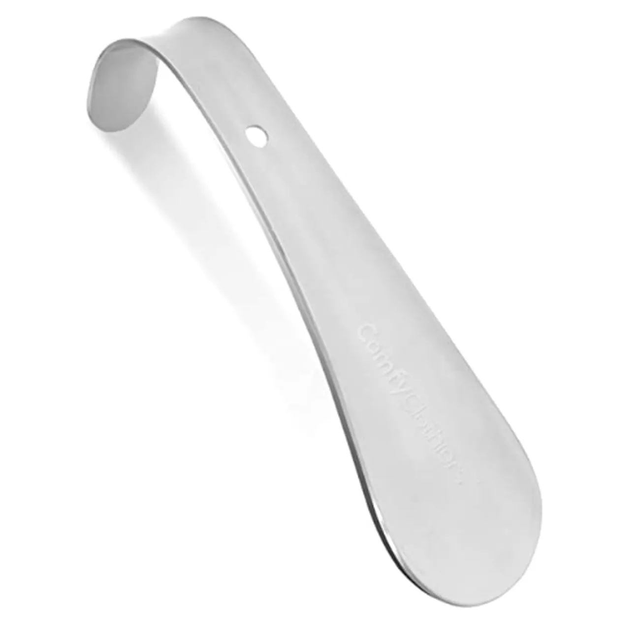 Metal Shoe Horn - Heavy Duty Stainless Steel Shoehorn by Comfy Clothiers (6 inches - pack of 1)