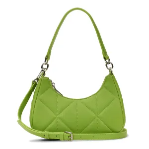 Miraggio Koko Solid Quilted Shoulder Bag for Women with Adjustable & Detachable Crossbody/Sling Strap