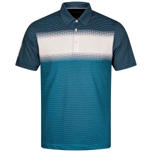 Mirca Ventil8  Polo Aqua/White/Navy - SS24