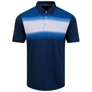 Mirca Ventil8  Polo Shirt Navy/White/Blue - AW23