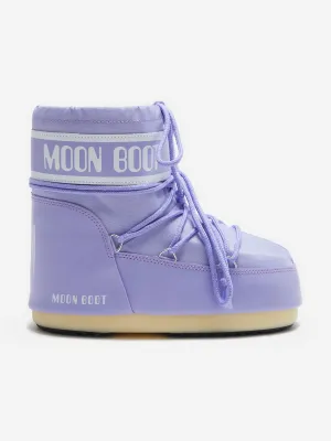 Moon Boot Girls Icon Low Boots in Purple