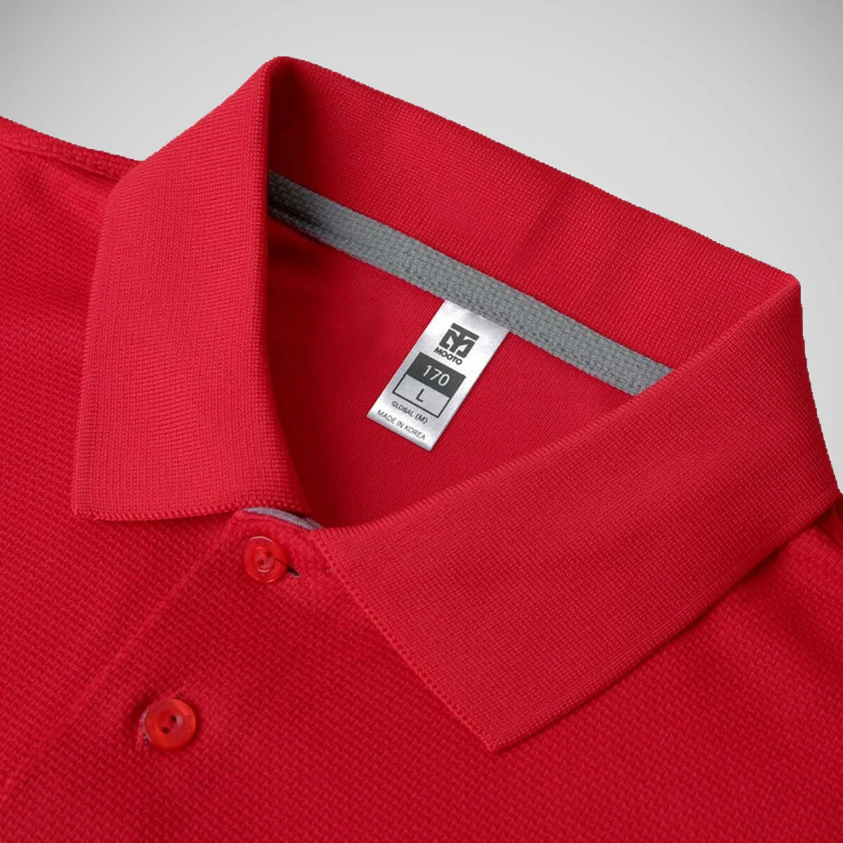 Mooto Cool Ceramic Polo Shirt Red