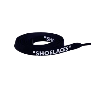 Navy Blue Off-White Style "SHOELACES"