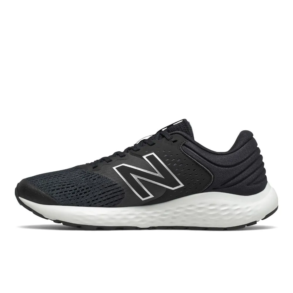 'New Balance' Men's Mesh Upper Running Shoe - Black / White