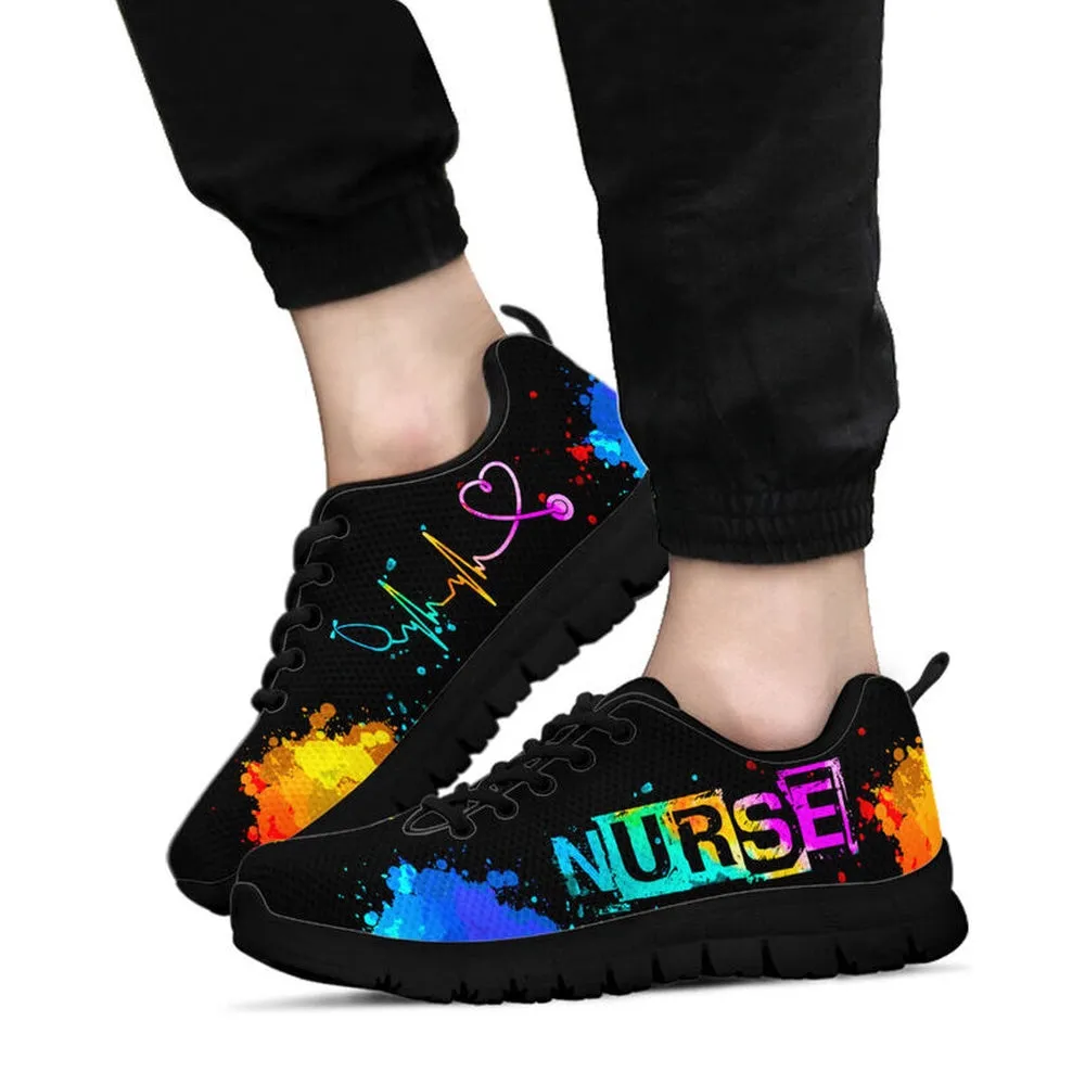 Nurse Sneaker, Nurse Beautiful Sneakers Shoes, Best Shoes For Nurses