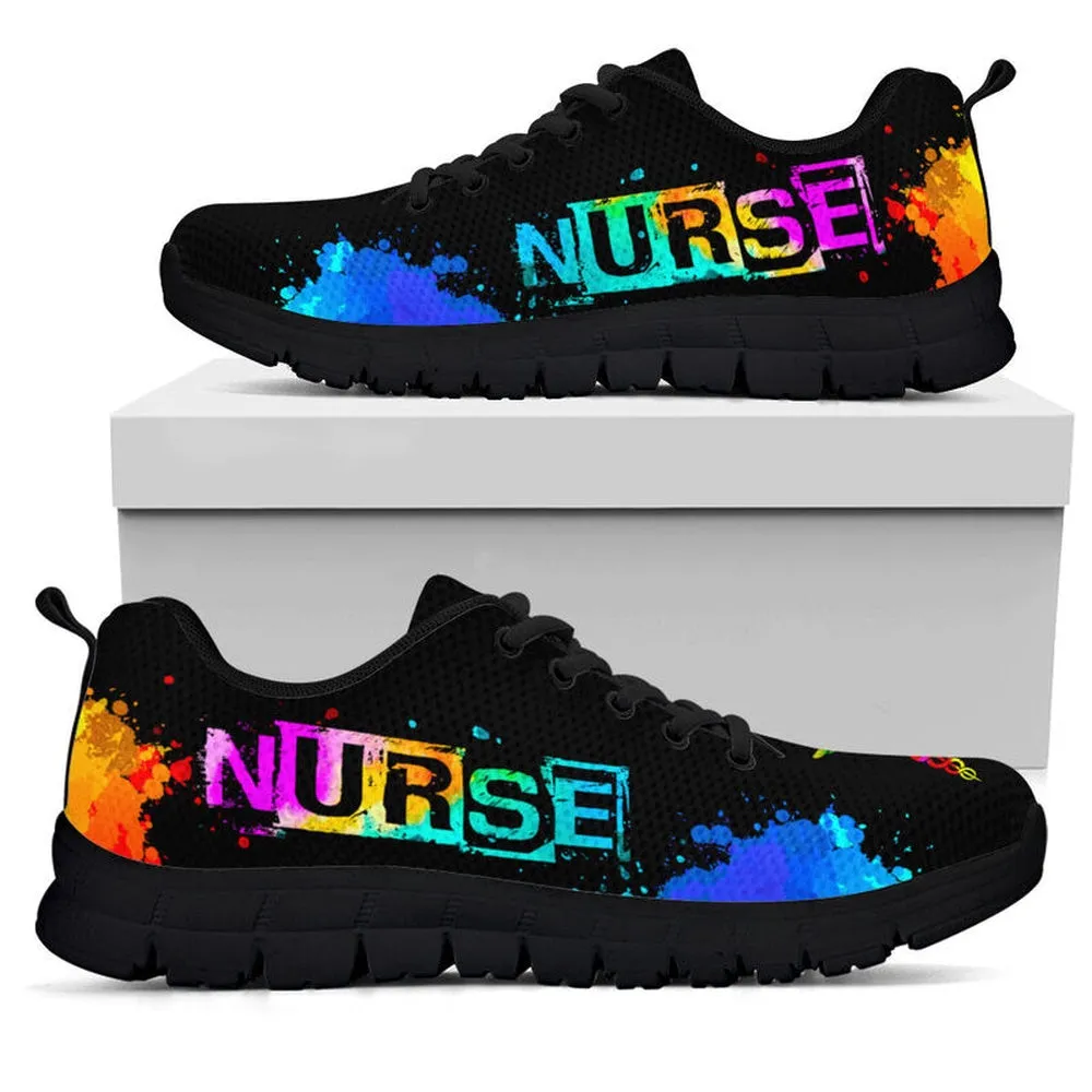 Nurse Sneaker, Nurse Beautiful Sneakers Shoes, Best Shoes For Nurses