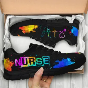 Nurse Sneaker, Nurse Beautiful Sneakers Shoes, Best Shoes For Nurses