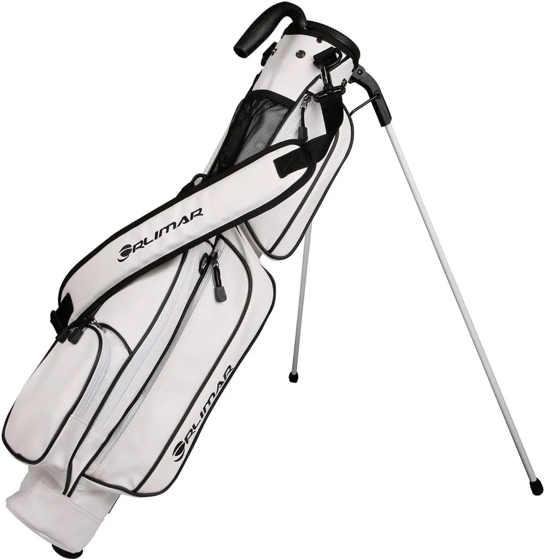 Orlimar Pitch 'N Putt Elite Synthetic Leather Sunday Golf Bag