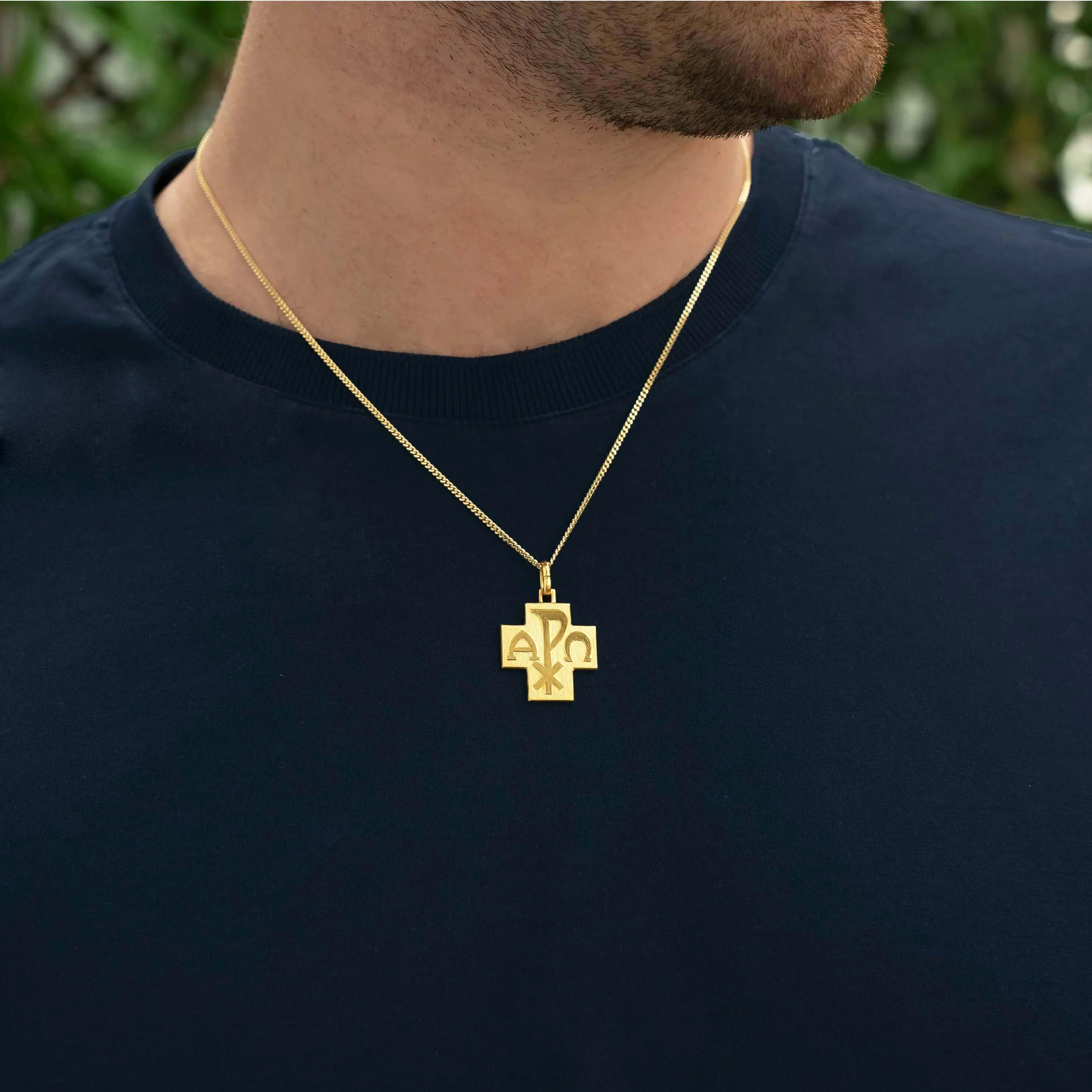 PEACE - CROSS PENDANT - METAL