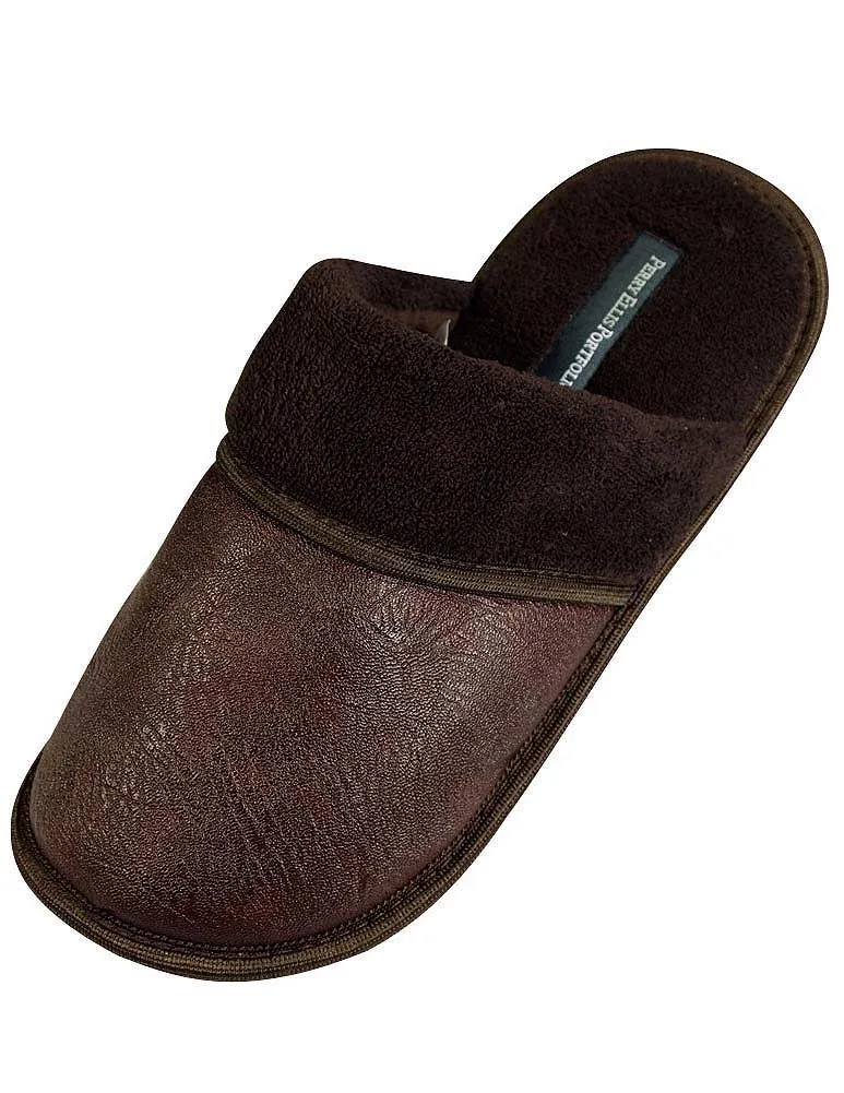 Perry Ellis Portfolio - Mens Scuff Slipper