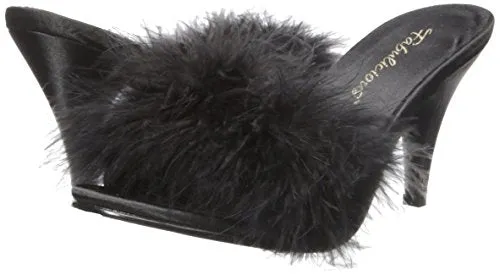 Pleaser Fabulicious Women's Amour-03 Marabou Slipper