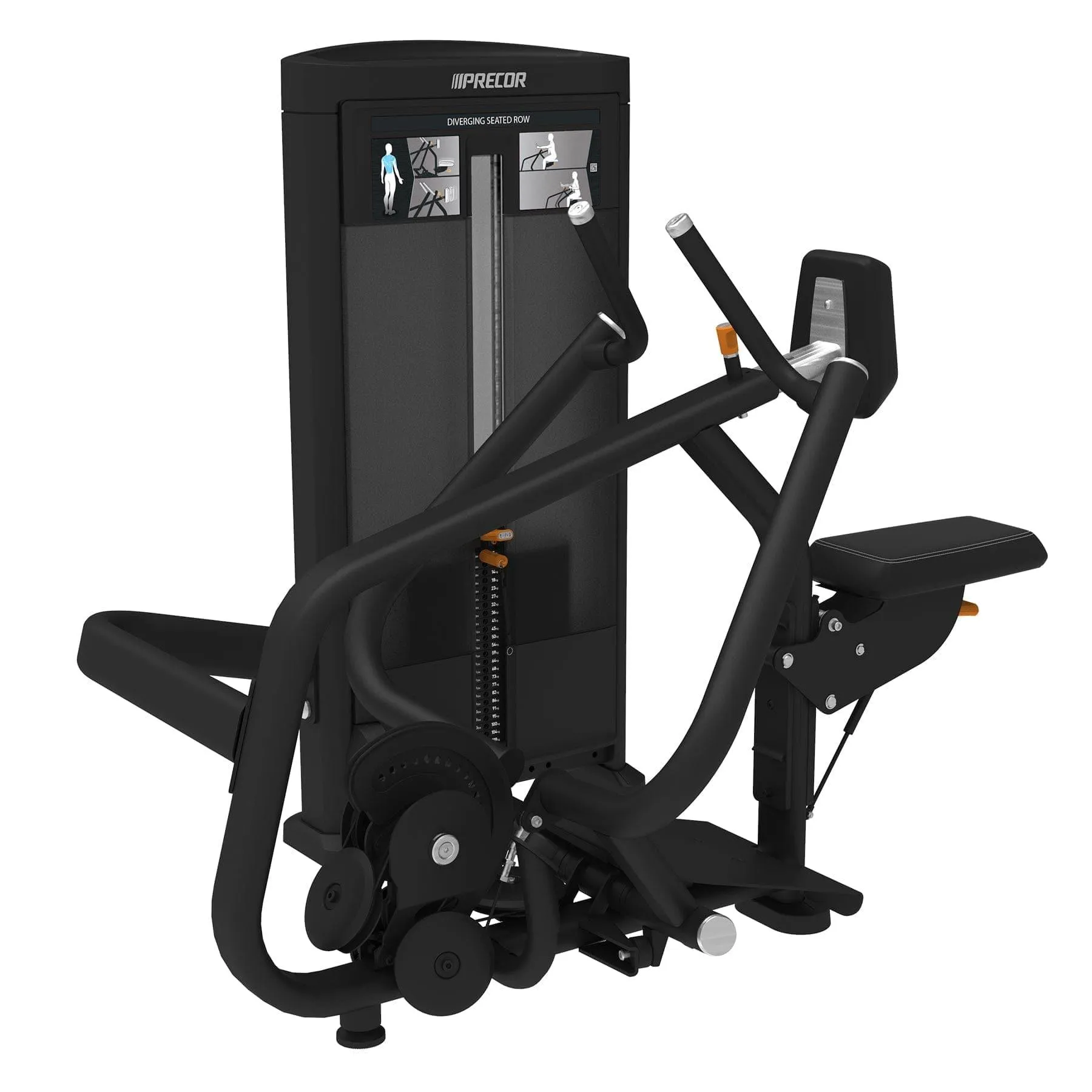 Precor Resolute Series Diverging Seated Row (RSL0310)