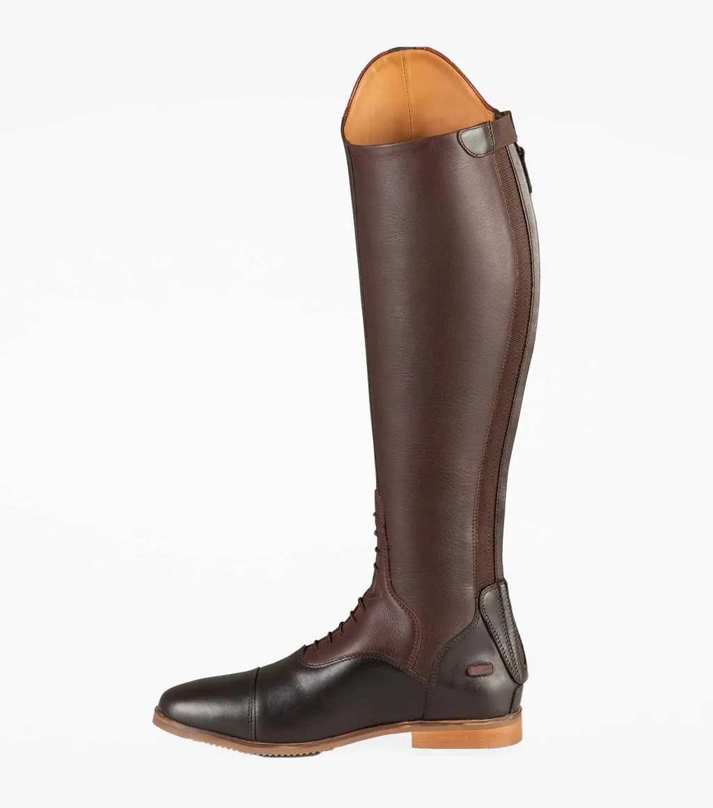 Premier Equine Passaggio Ladies Leather Field Tall Riding Boot Brown