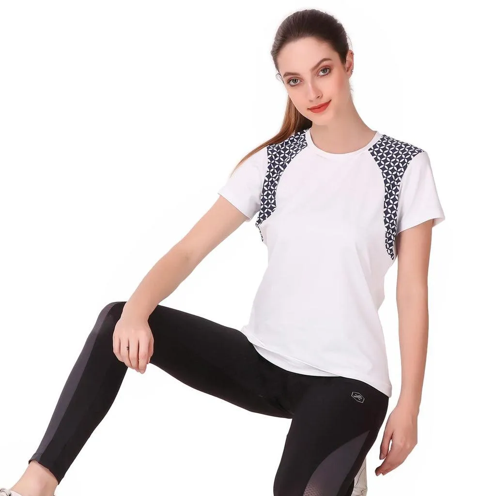 ReDesign Performance Raglan Print T-shirt | Women | KIBI Sports