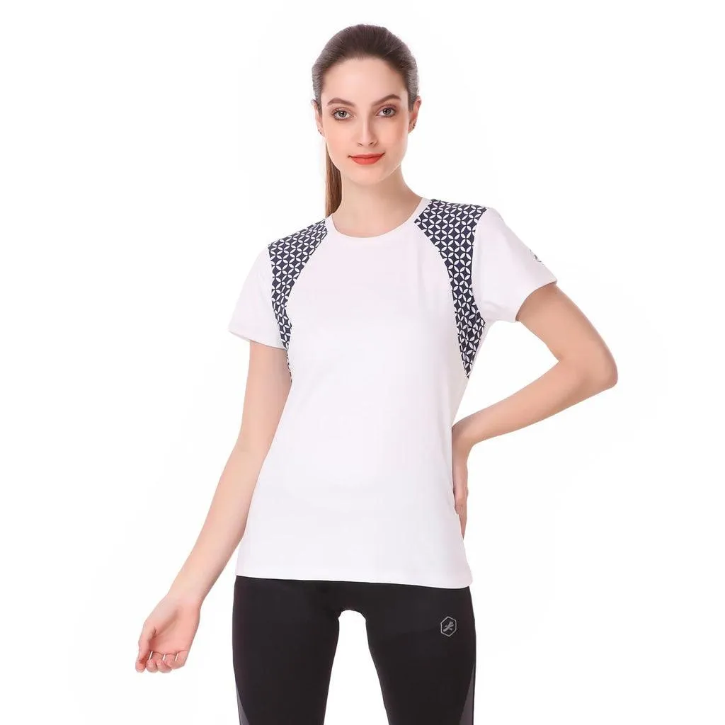 ReDesign Performance Raglan Print T-shirt | Women | KIBI Sports