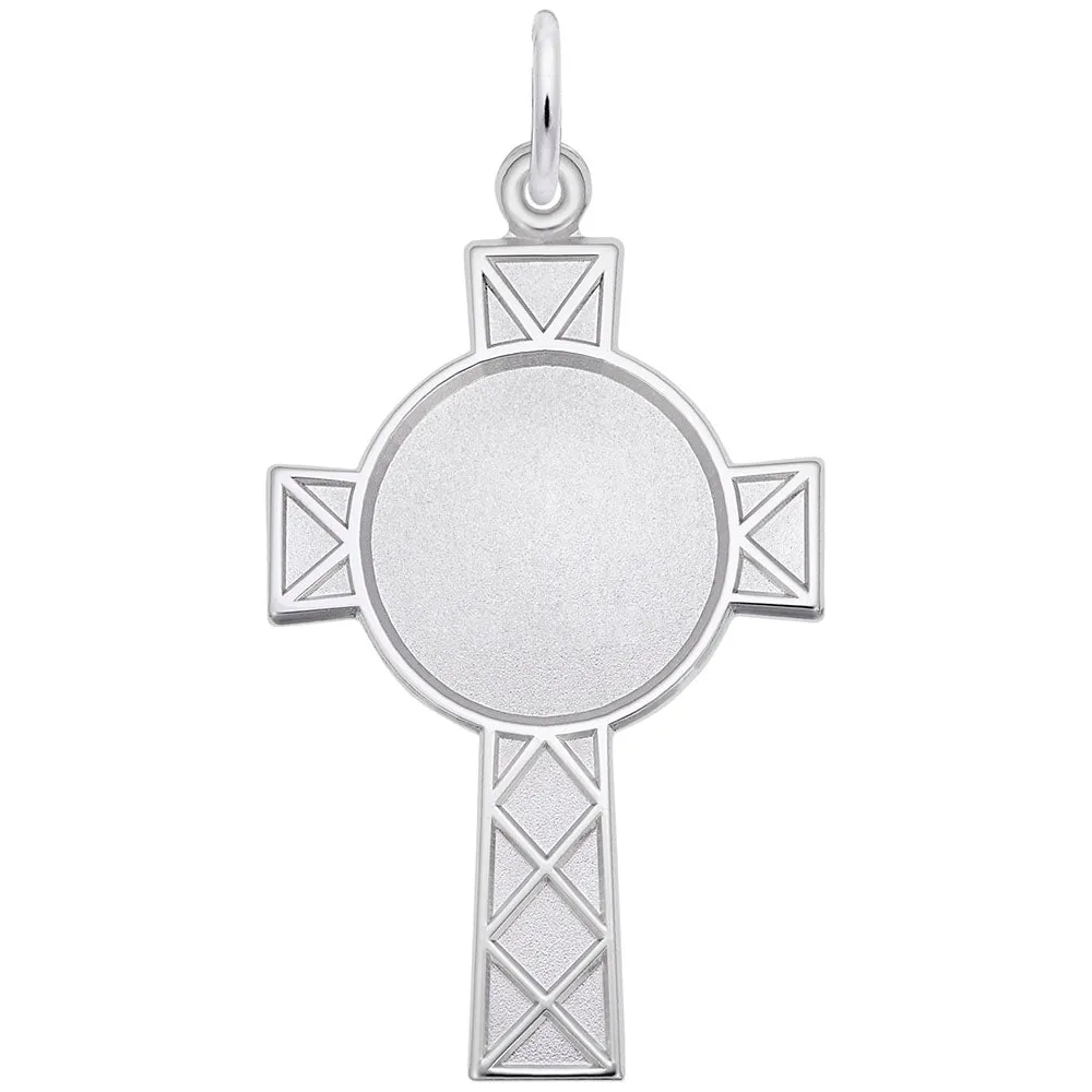 Rembrandt Charms - Celtic Cross Photoart Charm - 8622