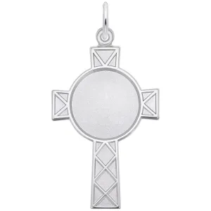 Rembrandt Charms - Celtic Cross Photoart Charm - 8622