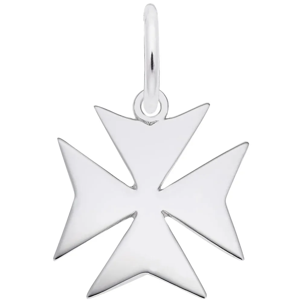 Rembrandt Charms - Maltese Cross Charm - 3767