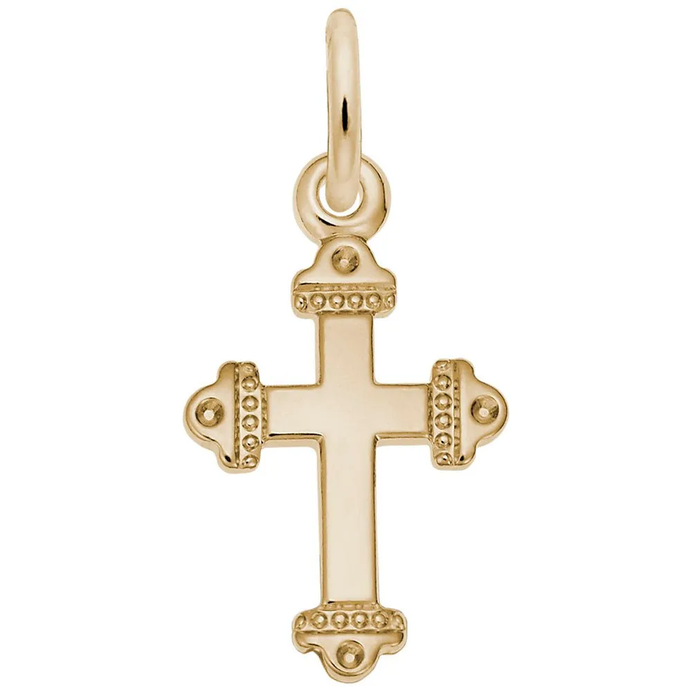 Rembrandt Charms - Medieval Cross Charm - 5482