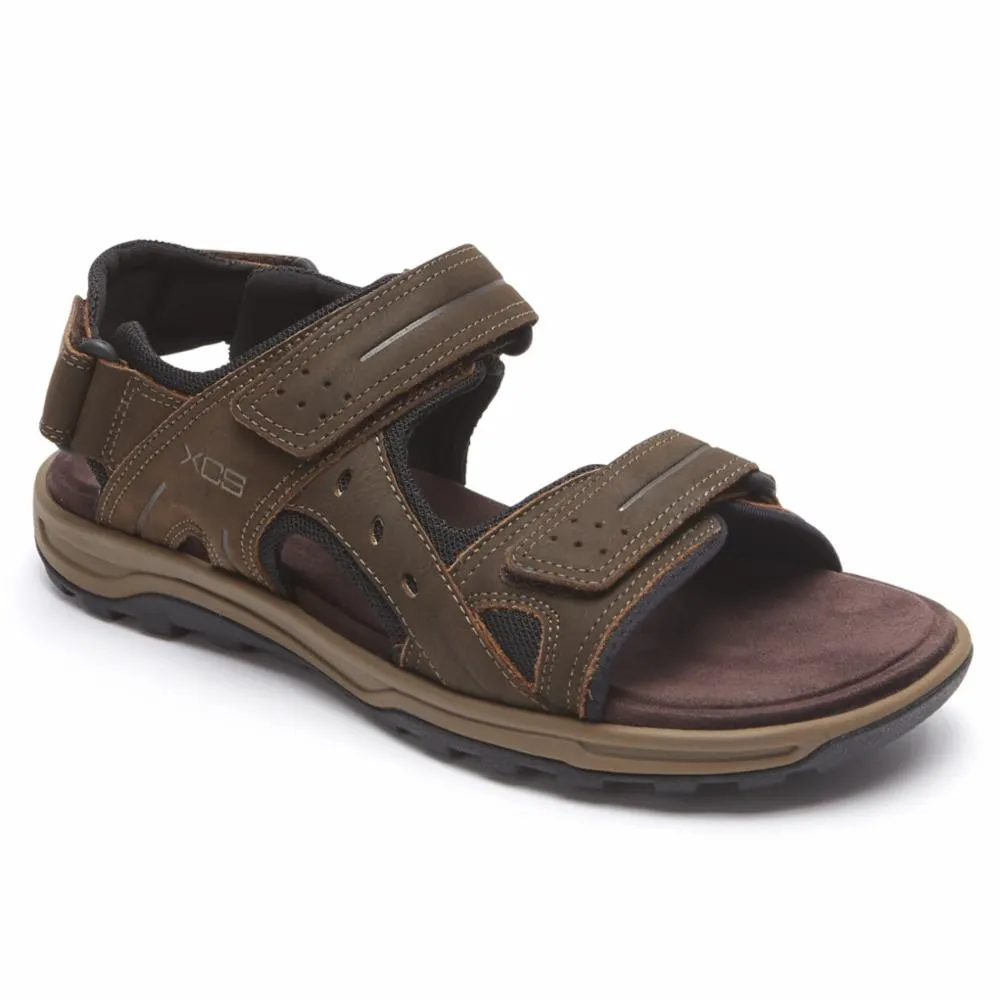 Rockport  Men's Trail Technique Sandal Adjustable Sandal Brown W