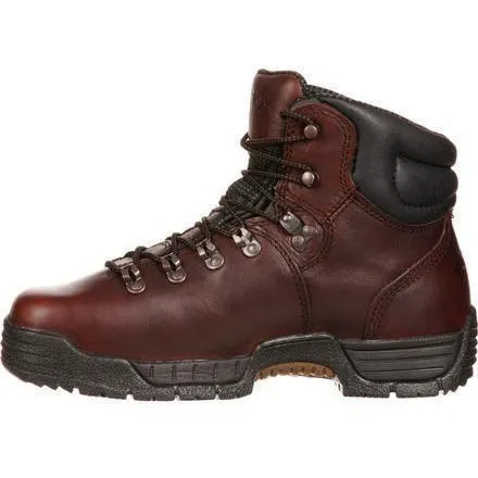 Rocky Men's Mobilite 6" Steel Toe WP Work Boot - Brown - FQ0006114