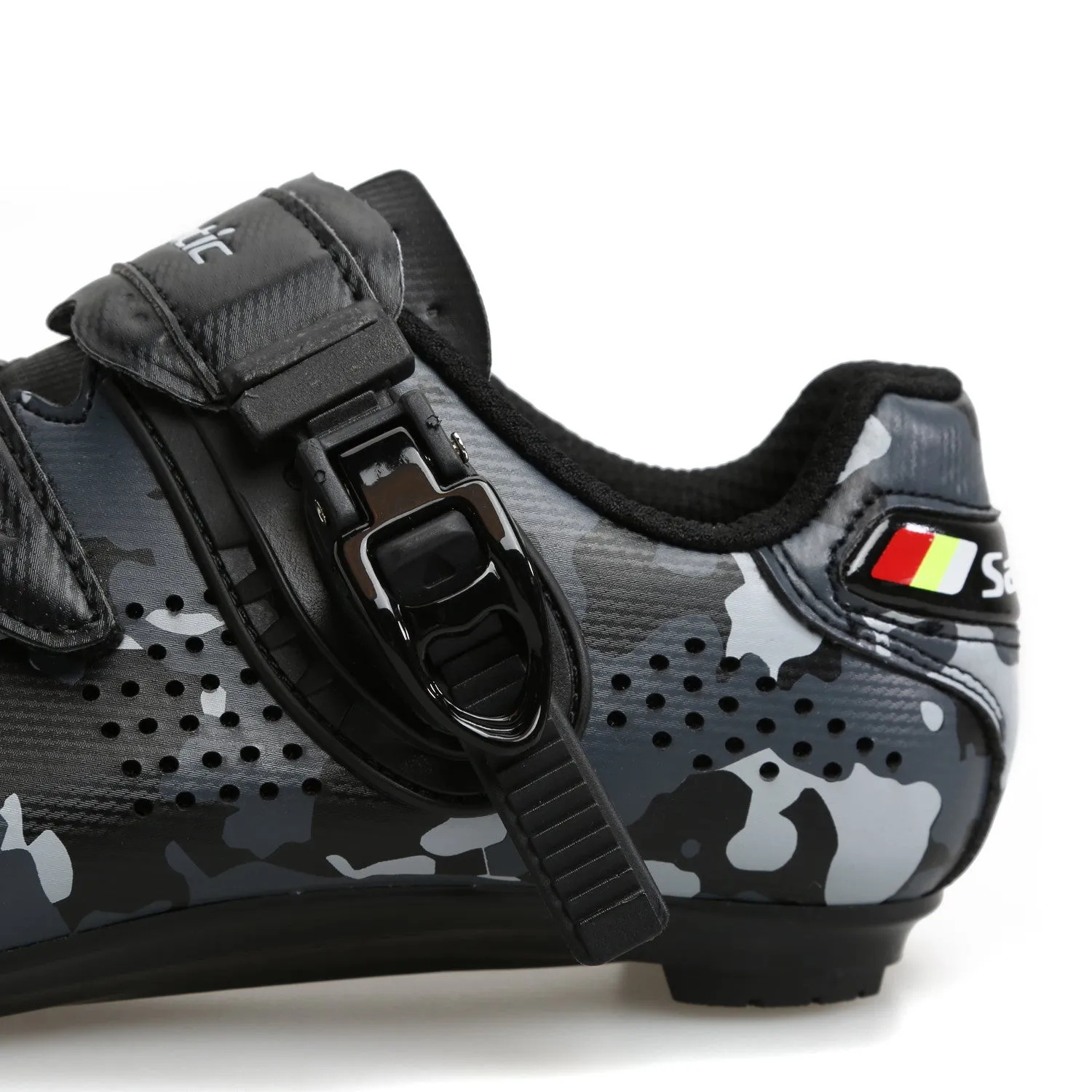 Santic Davee Gray Men Road Cycling Shoes