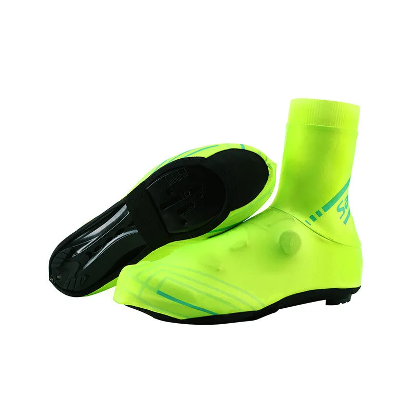 Santic LandWay Green Cycling Overshoes